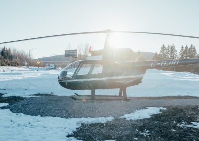 photos d'une vue à couper le souffle dans un helicoptere prise par iso multimedia