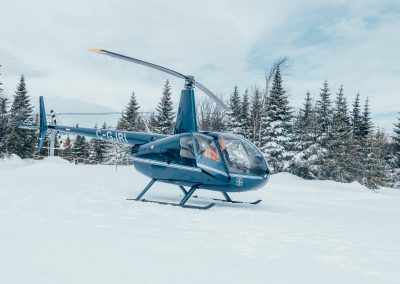 photos d'une vue à couper le souffle dans un helicoptere prise par iso multimedia